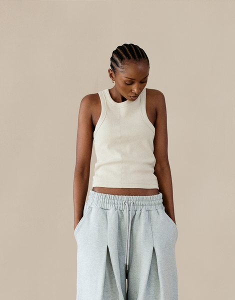 Park Tank Top- Cloud Grey | OLA