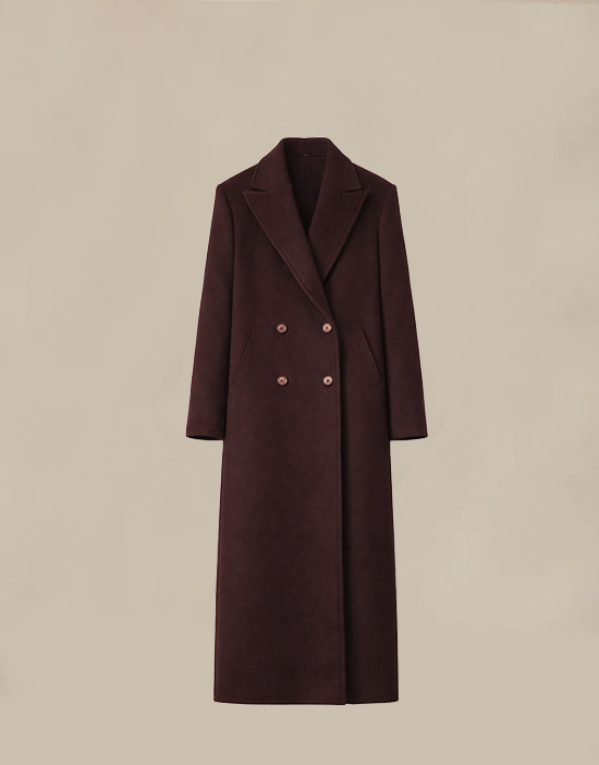 Tropez Coat - Plum