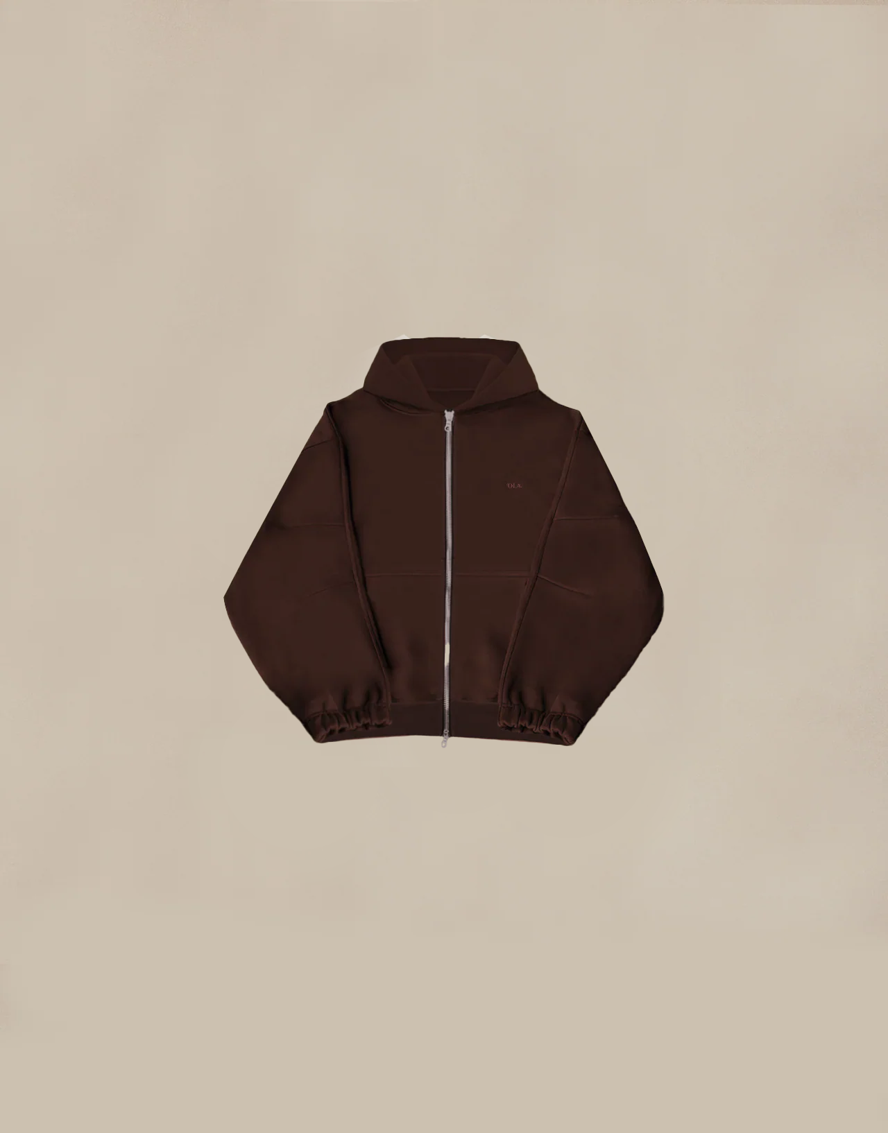 Primo Zip Hoodie - Espresso | OLA Primo Zip Hoodie - Espresso | OLA