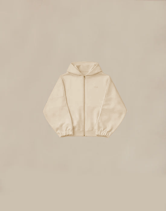 Primo Zip Hoodie - Whipped Cream | OLA