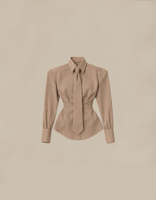 Rue Shirt - Chai Latte