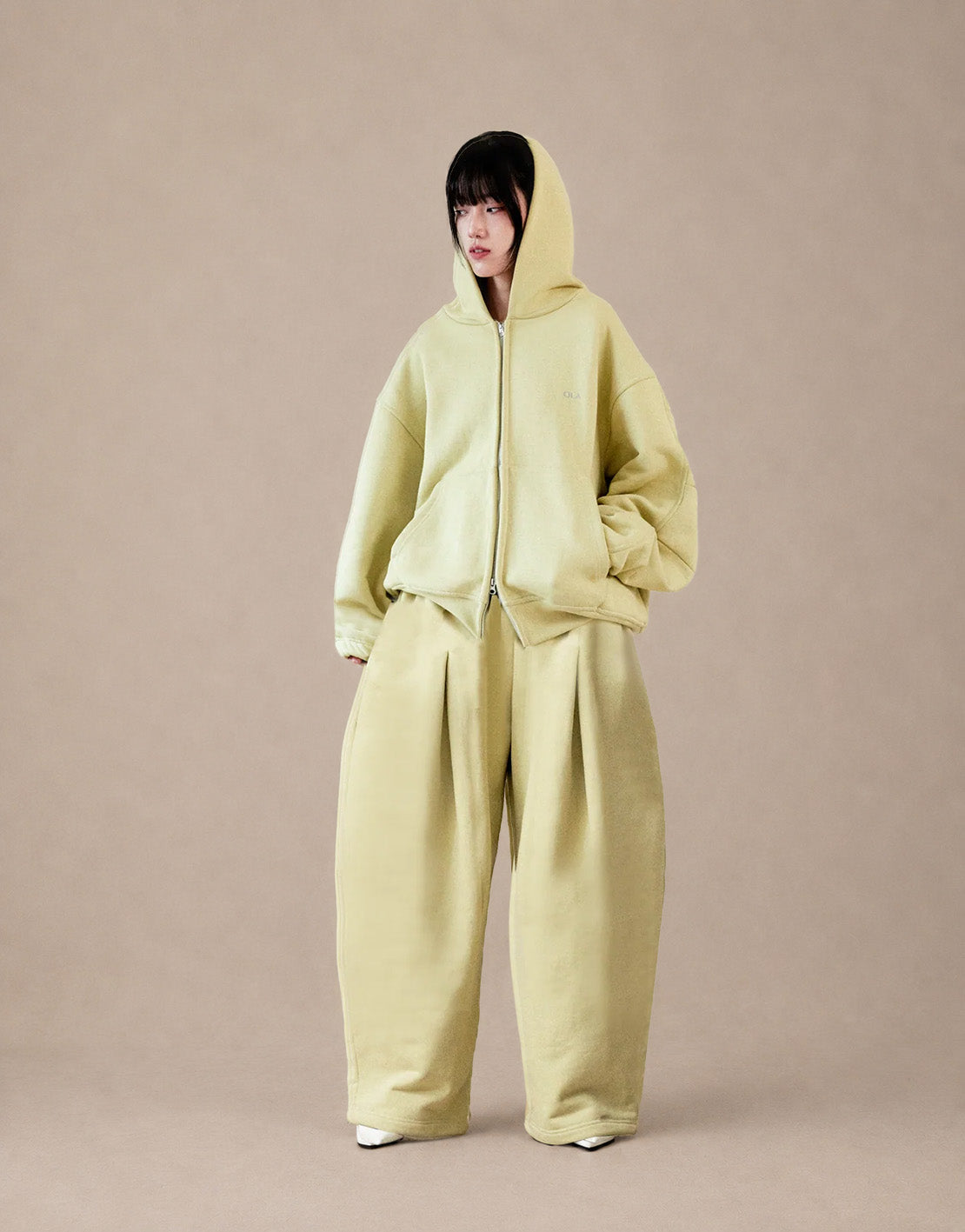 Primo Zip Hoodie - Lemon Sorbet